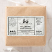 Modern Marble Face Serum Etiket (Insitu)