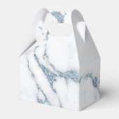 Modern Marble Glitter Dank u V2 Dusty Bl ID816 Bedankdoosjes (Achterkant)