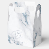 Modern Marble Glitter Dank u V2 Dusty Bl ID816 Bedankdoosjes (Geopend)