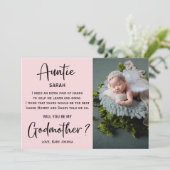 Modern Marble Godmoeder Photo Voorstel (Staand voorkant)