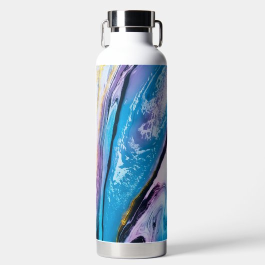 Modern Marble Waterfles (Voorkant)