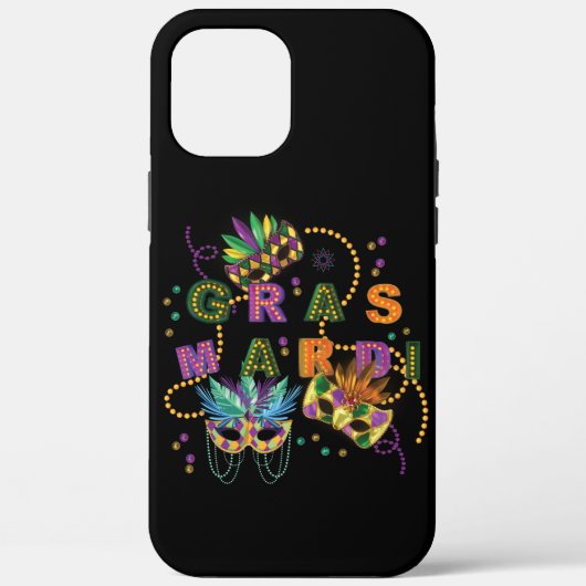 Modern Mardi Gras Case-Mate iPhone Case (Achterkant)