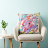 Modern Marmer Abstract Dubbelzijdig 2 Design Roos Kussen (Stoel)