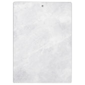 Modern marmeren klembord met aangepaste tekst (Achterkant)