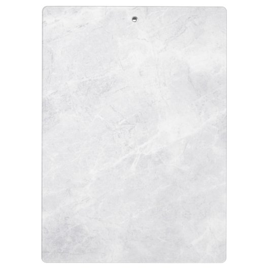 Modern marmeren klembord met aangepaste tekst (Achterkant)