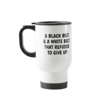 Modern Marshal Art Funny Quote Black Text