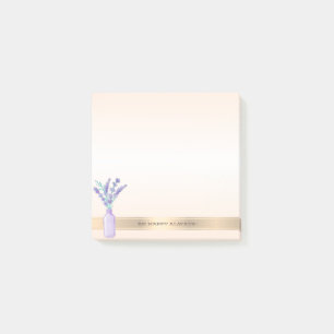 Modern Mason Jar Lavander - Gepersonaliseerd Post-it® Notes