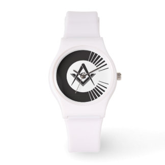 Modern masonic horloge