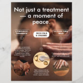 Modern Massage Spa Promotion Flyer (Voorkant)