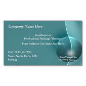 Modern Massage Uniek Ontwerp Magnetisch Visitekaartje (Voorkant)