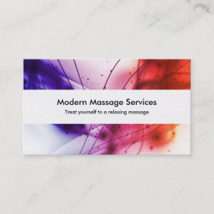 Modern Massage Visitekaartje