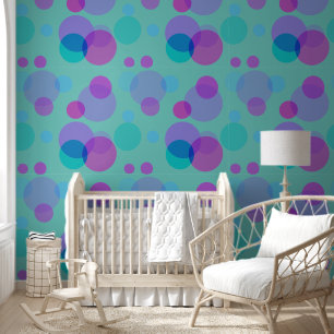 Modern massief geometrisch vormpatroon 19 behang