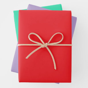 Modern massief kleur inpakpapier, elegante vakanti inpakpapier vel