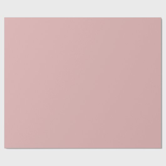 Modern mauve roze Plain Solid Kleur Cadeaupapier (Vlak)