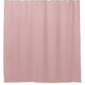 Modern mauve roze Plain Solid Kleur Douchegordijn (Voorkant)