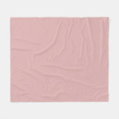 Modern mauve roze Plain Solid Kleur Fleece Deken (Voorkant (Horizontaal))