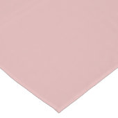 Modern mauve roze Plain Solid Kleur Korte Tafelloper (Hoek)
