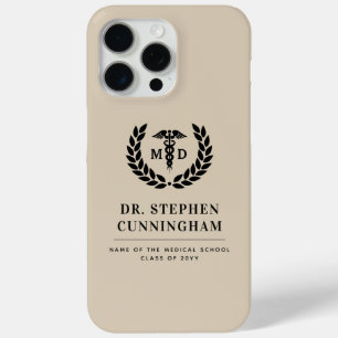 Modern MD Doctor of Medicine Med School Afstuderen iPhone 15 Pro Max Hoesje