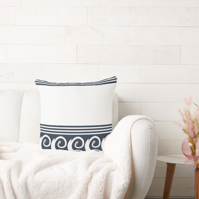 Modern Meander Kussen (Bank)