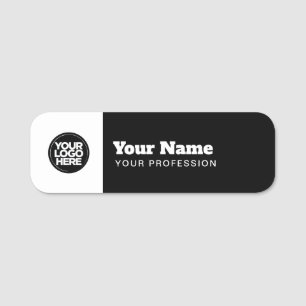 Modern Medewerker Speld Naam Tag of Magnetisch met