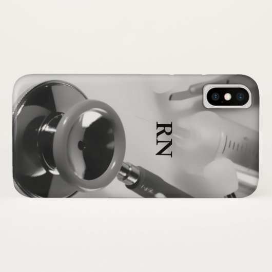 Modern Medical Theme RN Case-Mate iPhone Case (Achterkant (horizontaal))