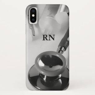 Modern Medical Theme RN iPhone X Hoesje