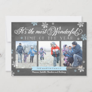 Modern meest fantastisch timesholiday-bord feestdagenkaart