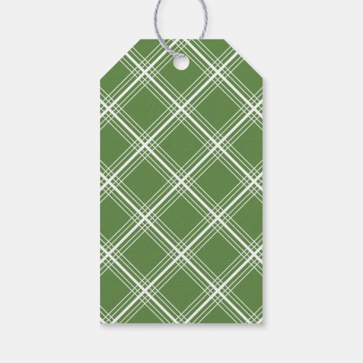Modern Merry Green Pset Mod Cadeaulabel (Achterkant)