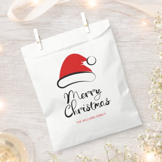 Modern Merry kerstkerstkerstkerstkerstkerstkerstke Bedankzakje (Geknipt)