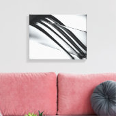 Modern Mes en Vork Canvas Afdruk (Insitu (Woonkamer))