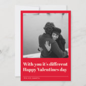 Modern met jou is anders | Valentijnse foto (Voorkant)