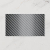 Modern Metal Psycholoog Visitekaartje (Achterkant)