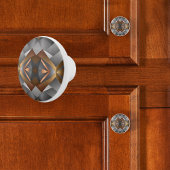 modern metalic keramische knop