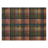 Modern Midcentury Madras Tafelkleed (Voorkant (Horizontaal))