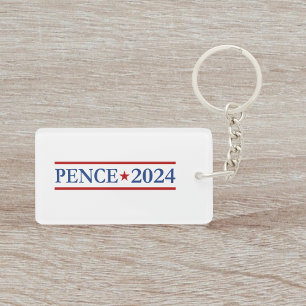 Modern Mike Pence 2024 US-President Sleutelhanger
