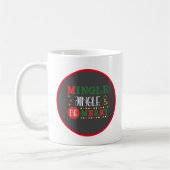 Modern Mingle & Jingle Holiday Koffiemok (Links)