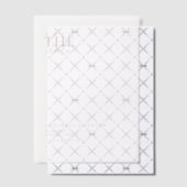 Modern, minimaal, bruiloft, Save the Date Vellum Uitnodigingen (Offset (Uitnodiging))