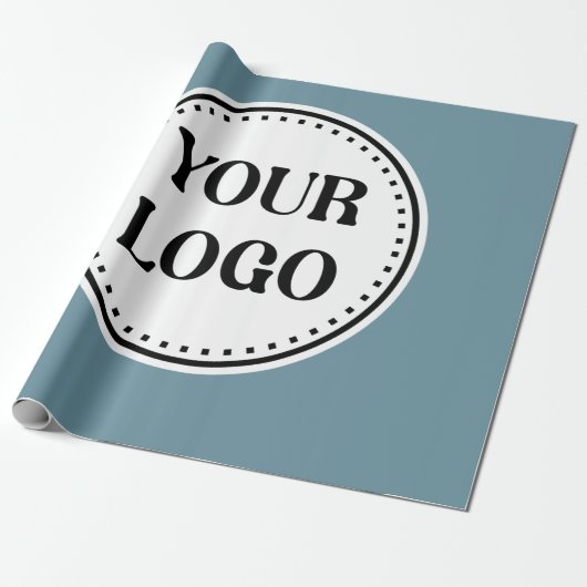 Modern, Minimaal, Elegant & Aanpasbaar Cadeaupapier (Uitgerold)