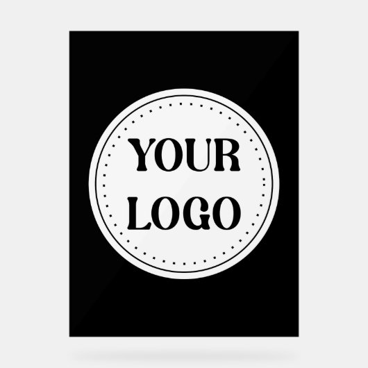 Modern, Minimaal, Elegant en Aanpasbaar Acryl Bord (Voorkant)