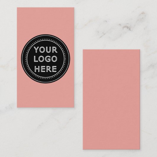 Modern, Minimaal, Elegant en Aanpasbaar Contactkaartje (Voorkant / Achterkant)