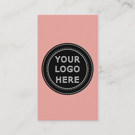 Modern, Minimaal, Elegant en Aanpasbaar Contactkaartje (Voorkant)