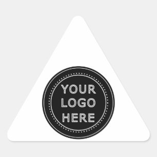 Modern, Minimaal, Elegant en Aanpasbaar Driehoek Sticker