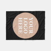 Modern, Minimaal, Elegant en Aanpasbaar  Fleece Deken (Voorkant (Horizontaal))