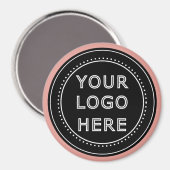 Modern, Minimaal, Elegant en Aanpasbaar  Magneet (Voorkant / Achterkant)