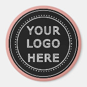 Modern, Minimaal, Elegant en Aanpasbaar  Magneet (Voorkant)