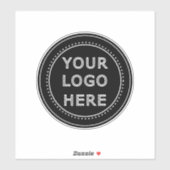 Modern, Minimaal, Elegant en Aanpasbaar  Sticker (Vel)