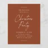 Modern minimaal kerstfeest (Voorkant)