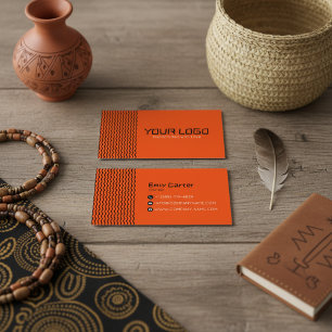 Modern Minimaal Merk Logo Zakelijke Kaart Ontwerp Visitekaartje