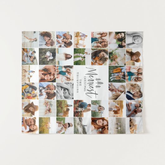 modern , minimaal , veelzeggend kerstfeest met mul wandkleed (Voorkant (horizontaal))