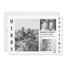 Modern Minimal Christmas 3 foto Zwart-wit